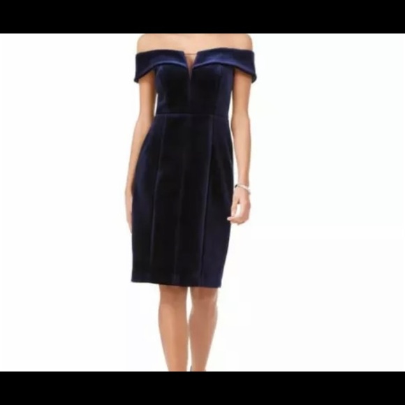 Vince Camuto velvet dress. Sz12worn once to a wedding. Purchased at Nordstrom - Picture 1 of 9
